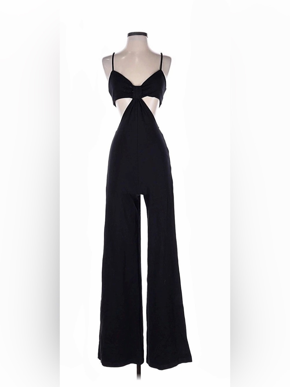 Lovers and Friends Lambui Jumpsuit Lambui Black Wide-Leg Jumpsuit Small